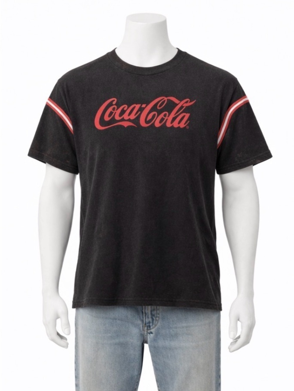 Vintage Coca Cola t-shirt black large 80’s 1980